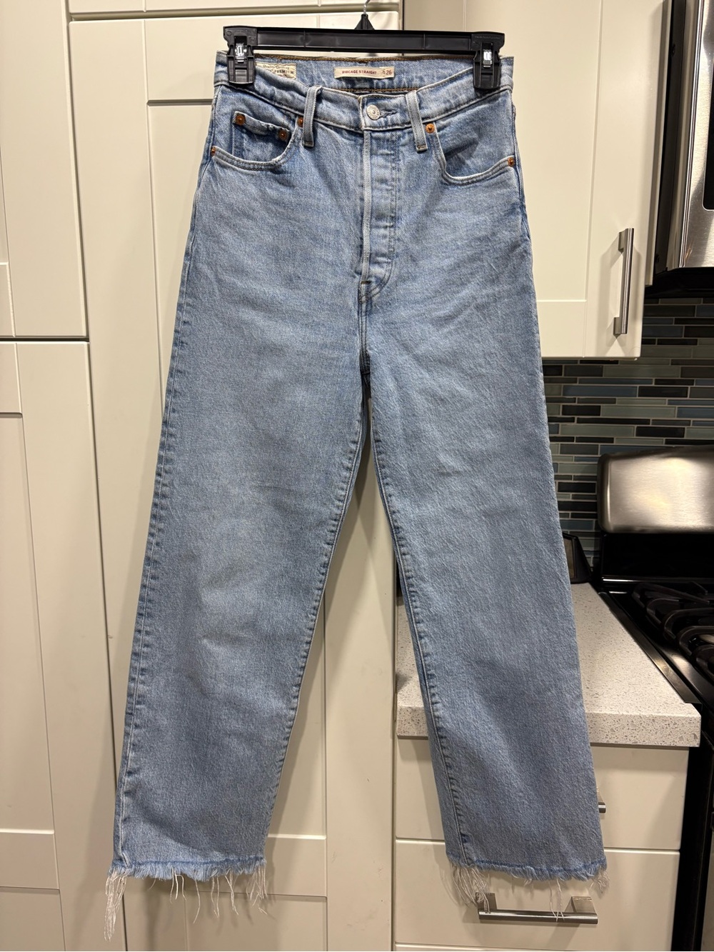 LEVI'S® PREMIUM Ribcage Straight Ankle Women's Jeans
